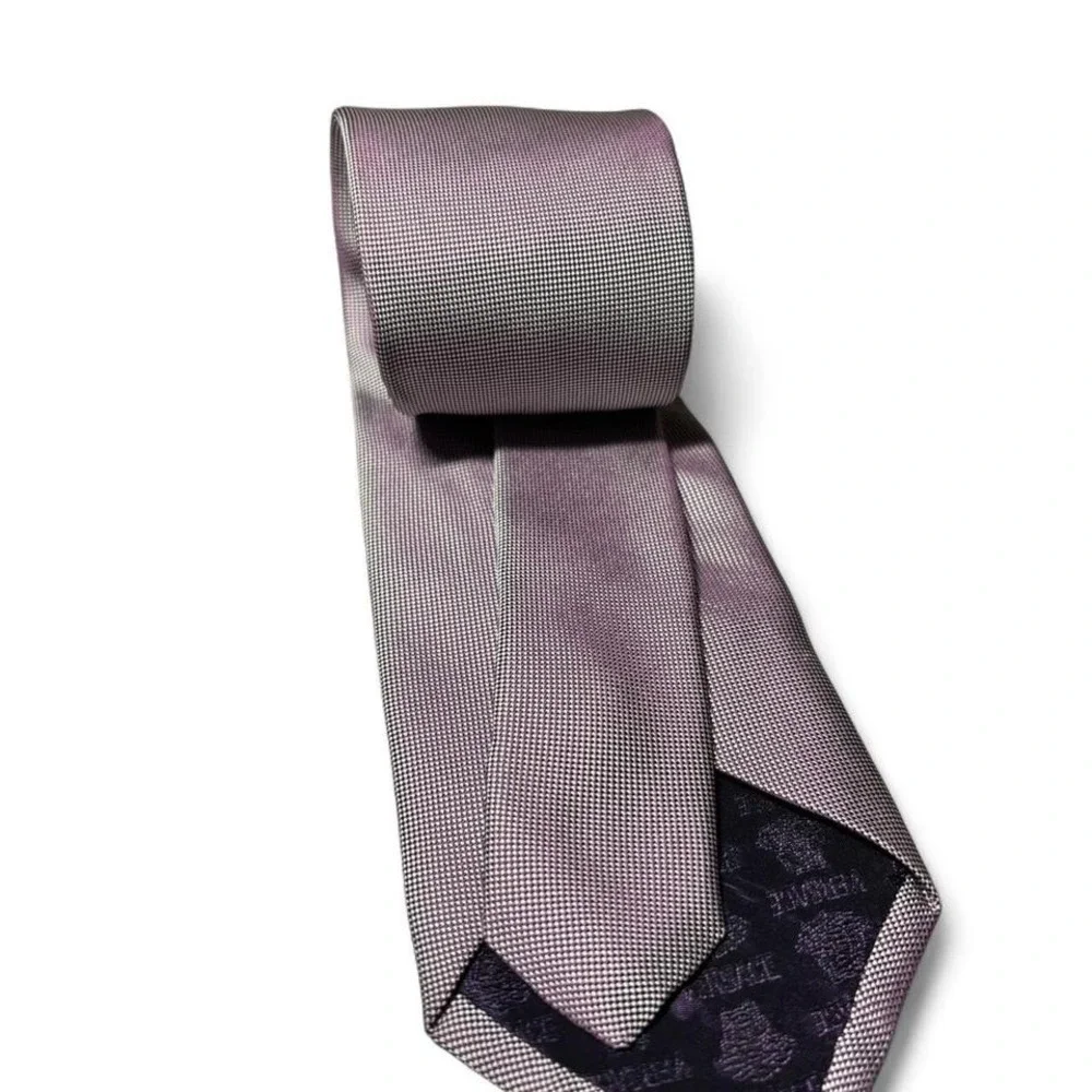 Versace Purple Black Tie Luxury‎ Royalty Professional Loyalty Classic Office